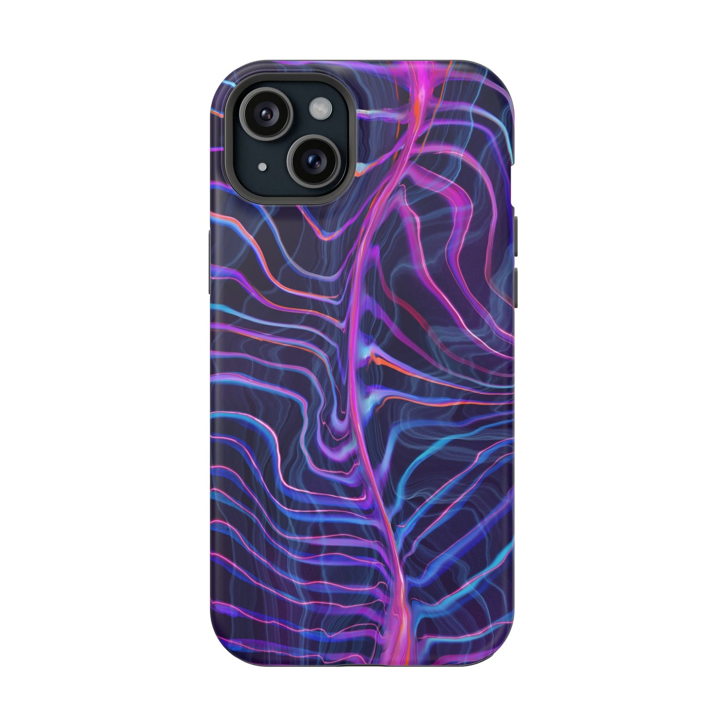 Electric Wave Magnetic Tough Case - Vibrant iPhone Protection
