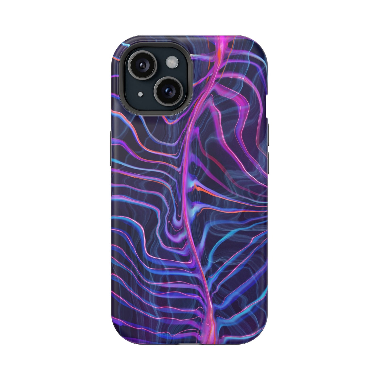 Electric Wave Magnetic Tough Case - Vibrant iPhone Protection
