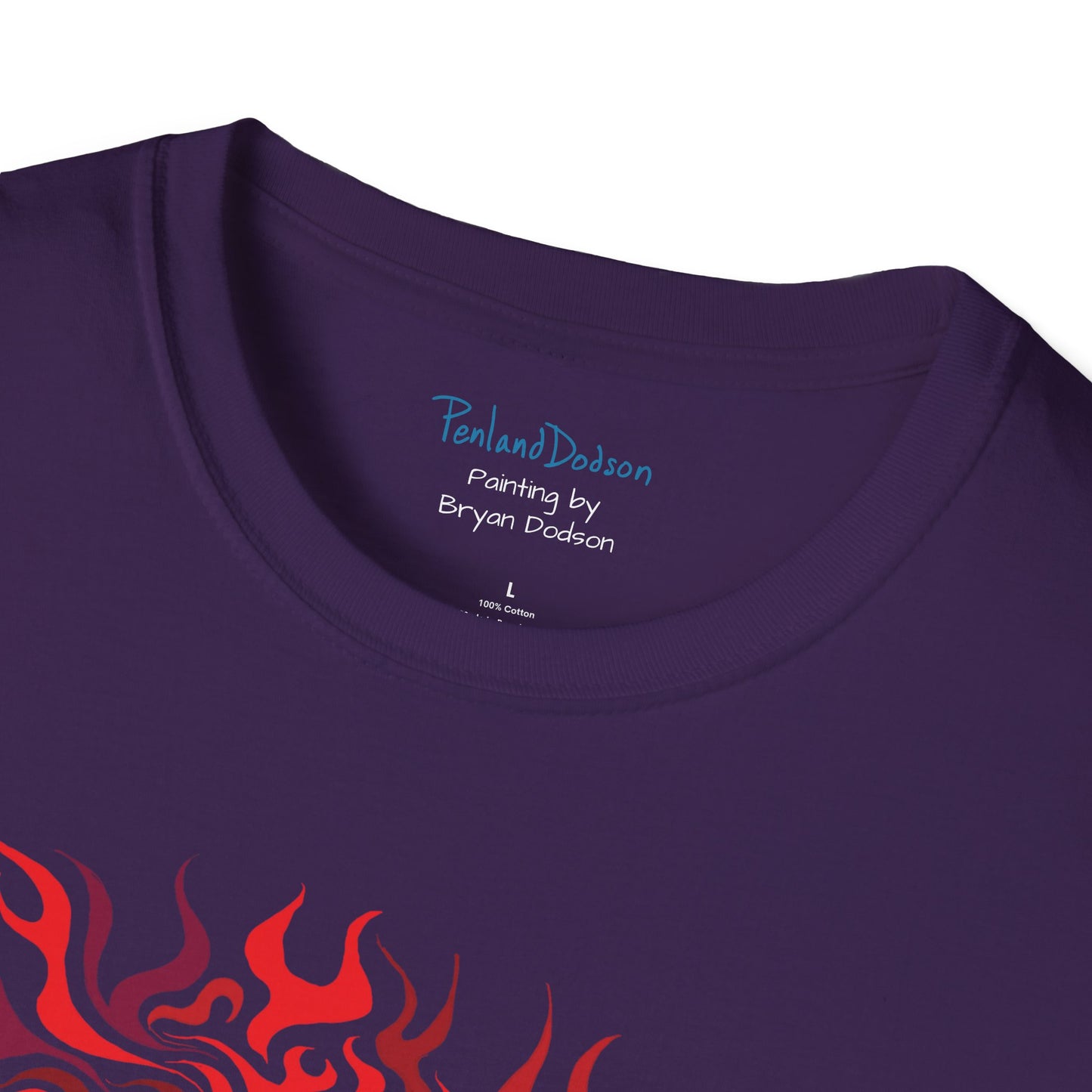 Clarity by Bryan Dodson Vibrant Graphic Softstyle T-Shirt