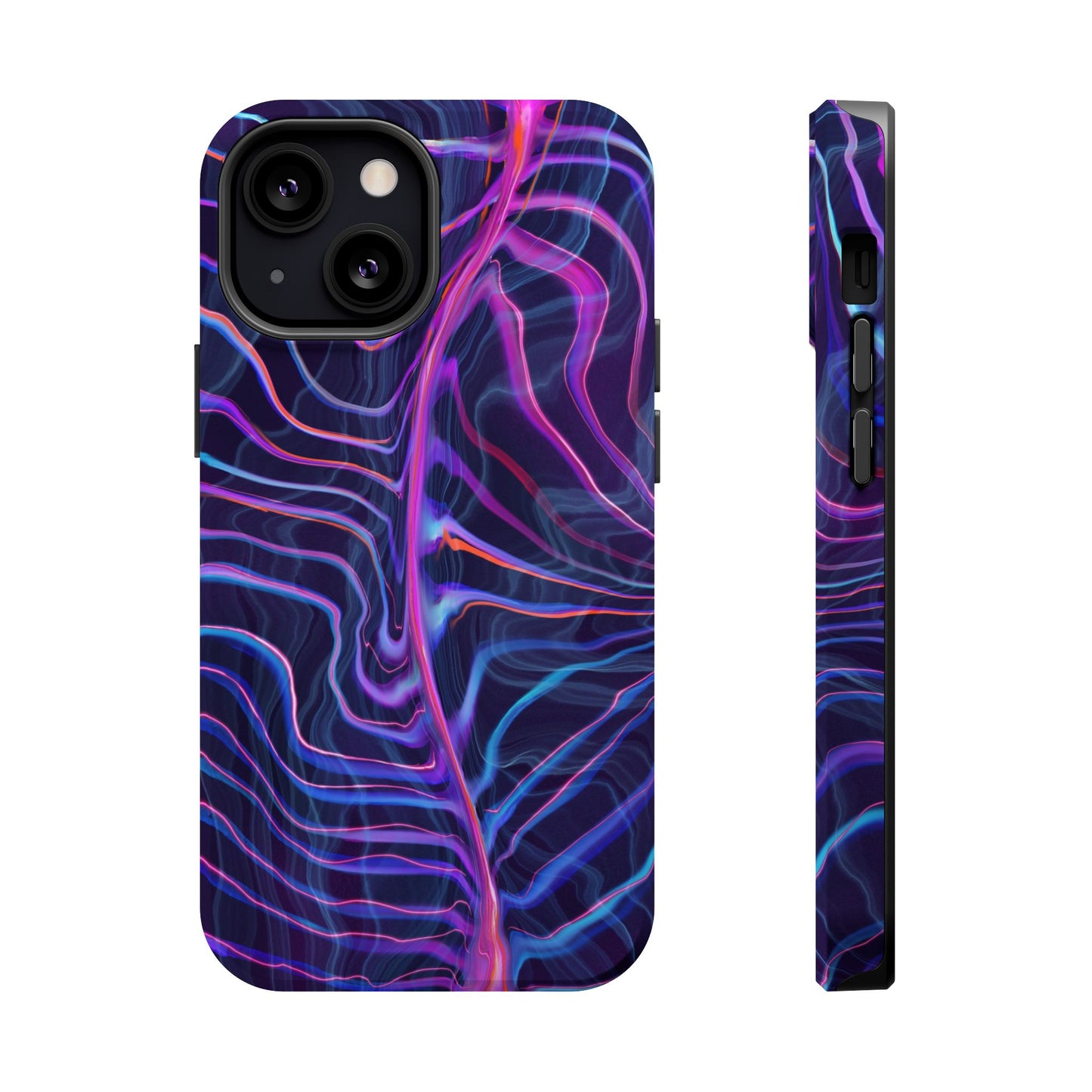 Electric Wave Magnetic Tough Case - Vibrant iPhone Protection