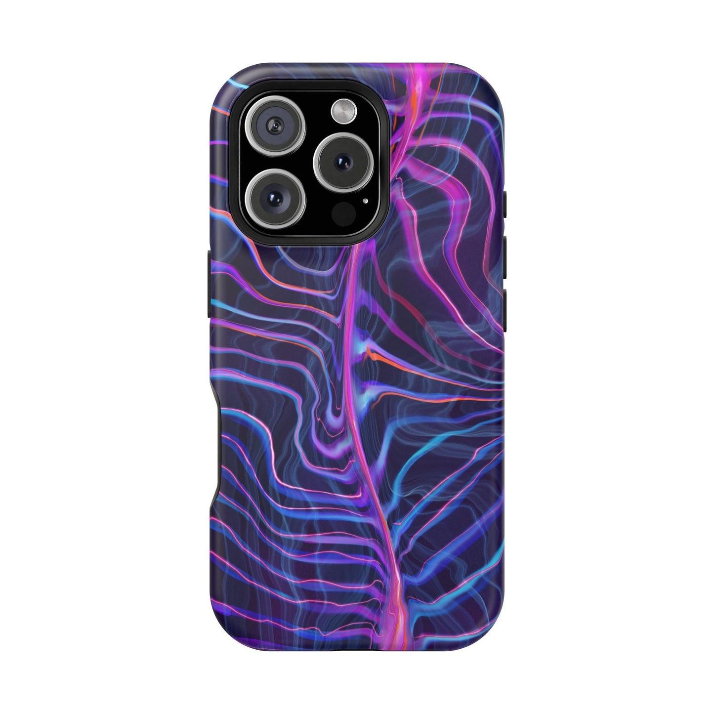 Electric Wave Magnetic Tough Case - Vibrant iPhone Protection