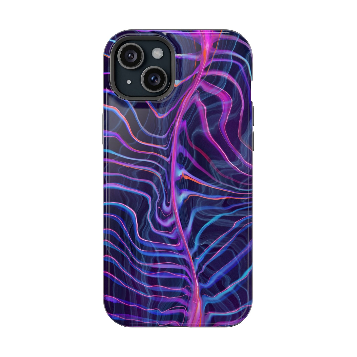 Electric Wave Magnetic Tough Case - Vibrant iPhone Protection