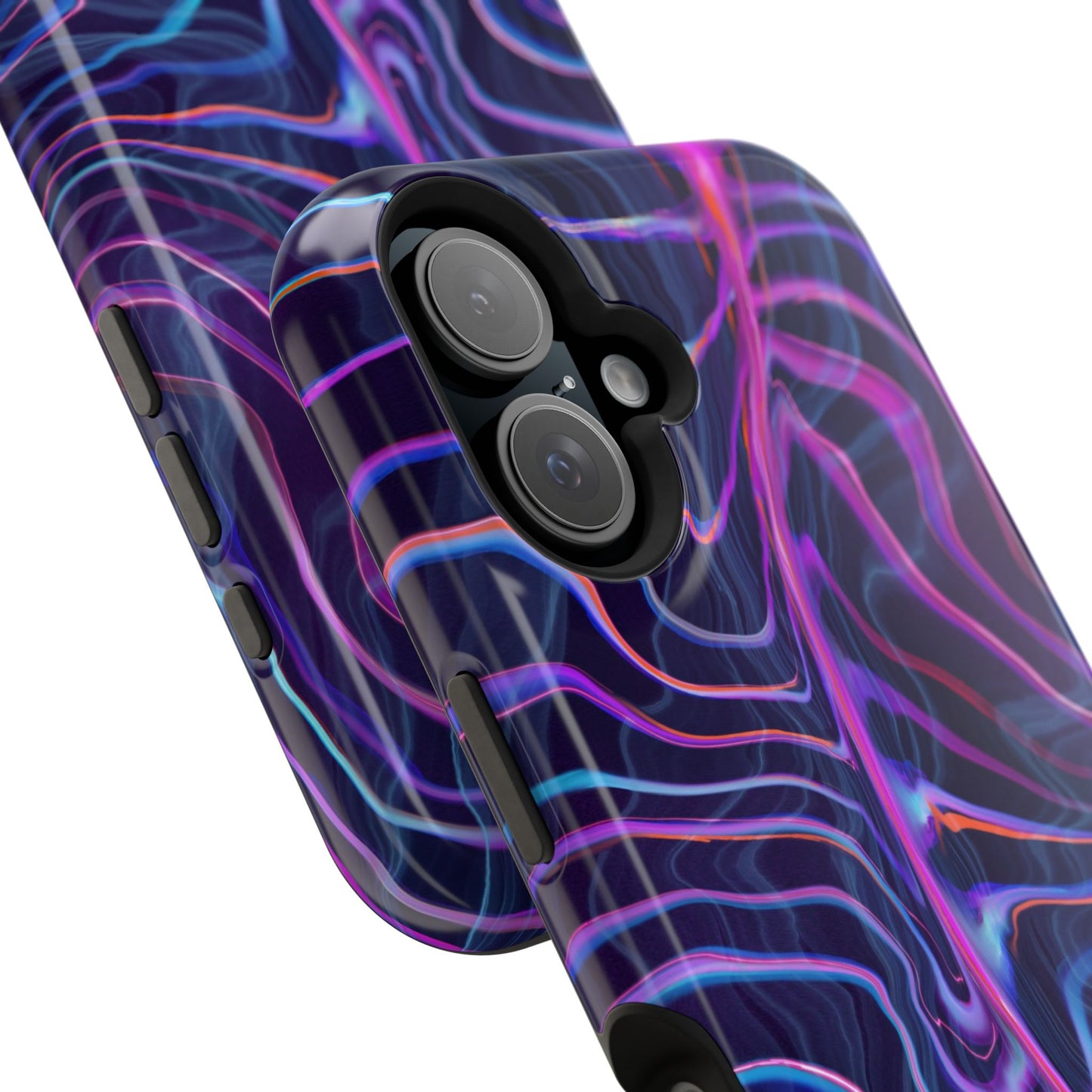 Electric Wave Magnetic Tough Case - Vibrant Phone Protection