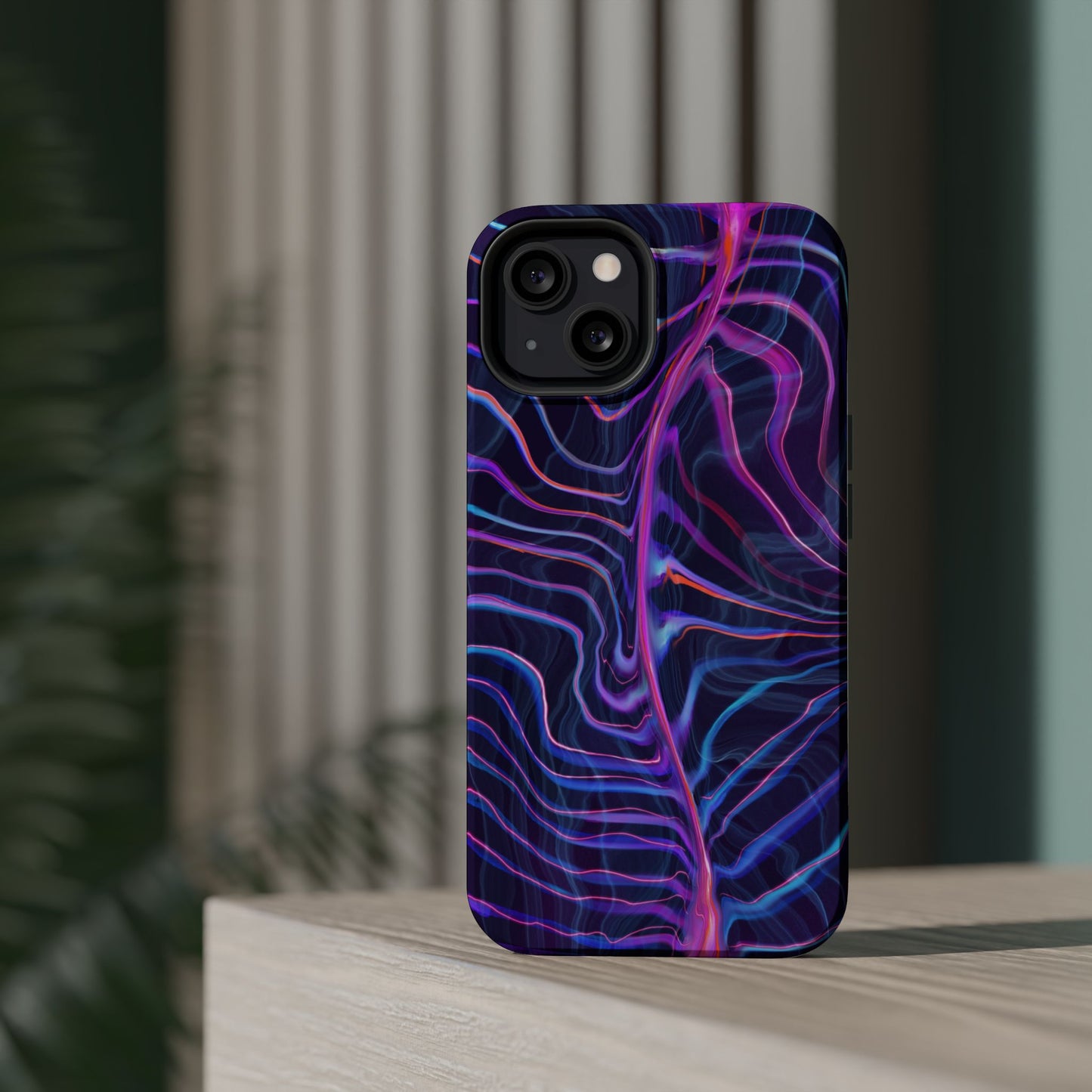 Electric Wave Magnetic Tough Case - Vibrant Phone Protection