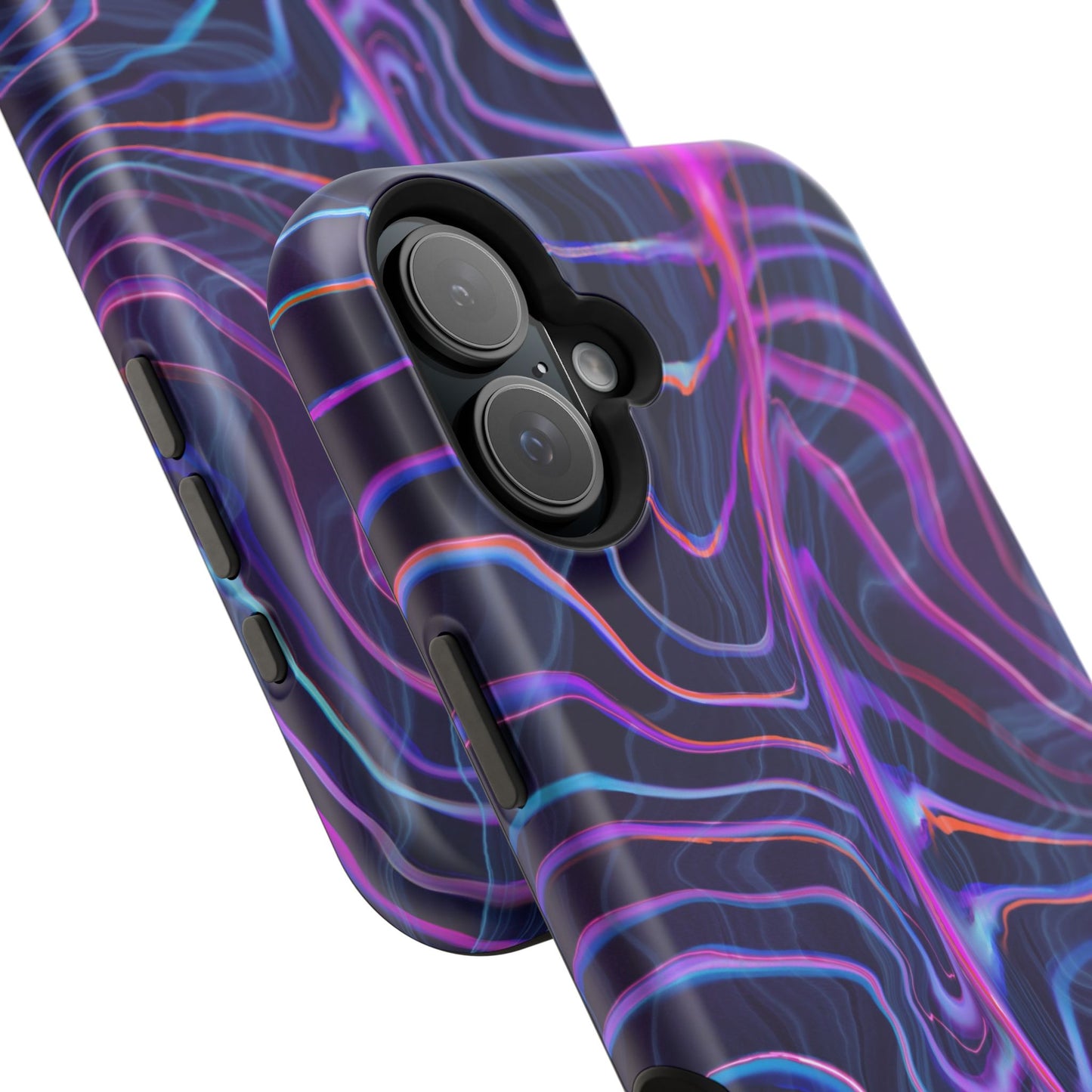 Electric Wave Magnetic Tough Case - Vibrant Phone Protection