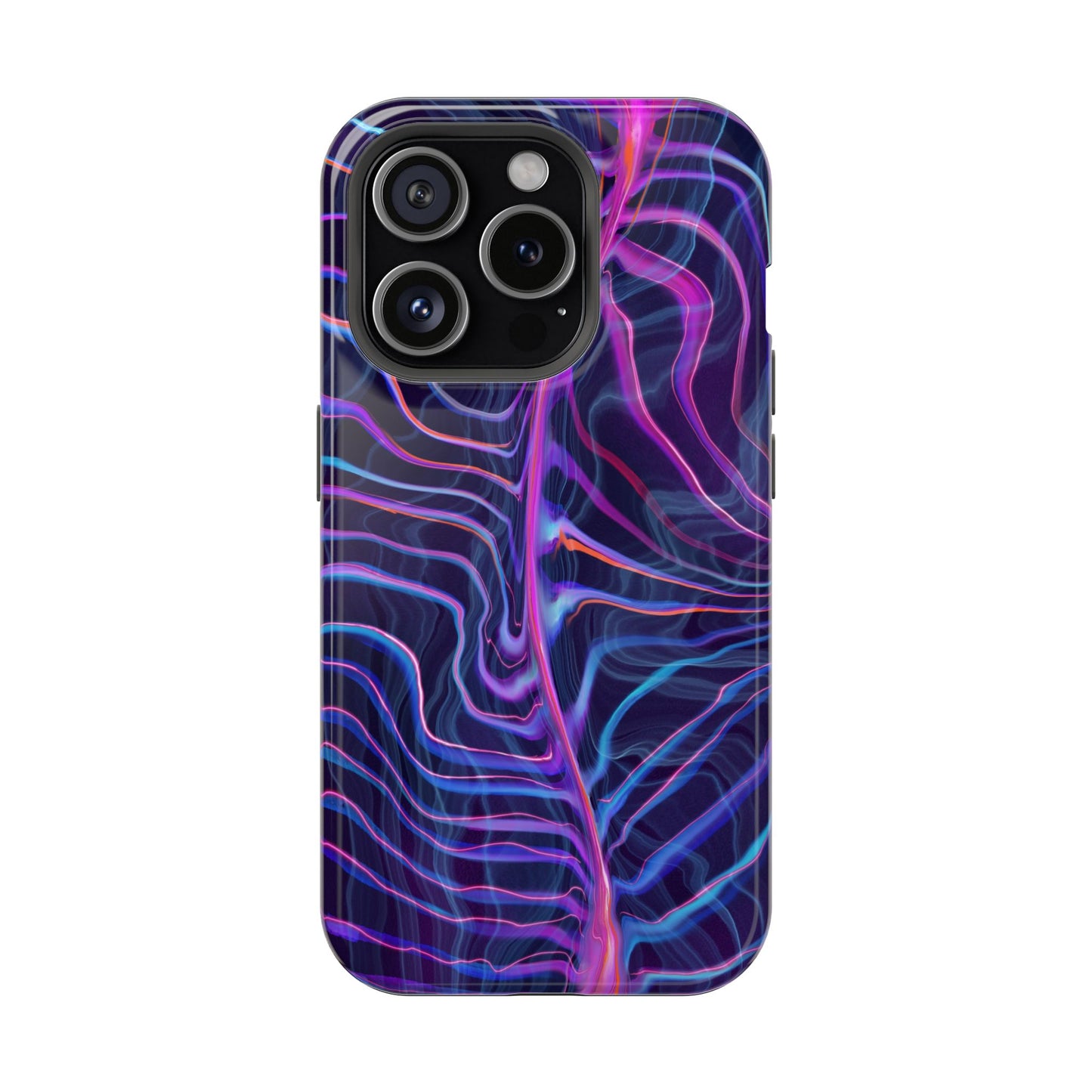 Electric Wave Magnetic Tough Case - Vibrant Phone Protection