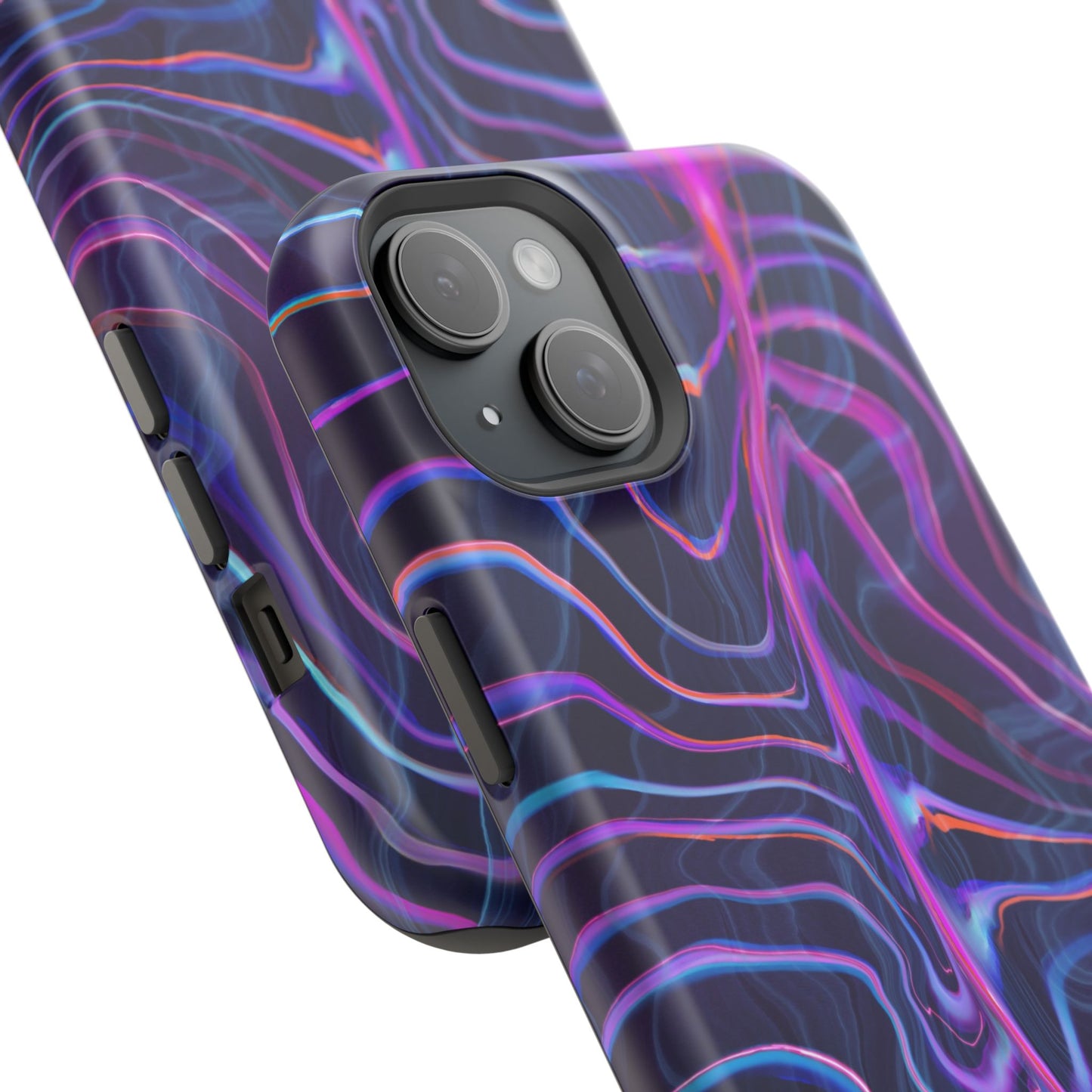 Electric Wave Magnetic Tough Case - Vibrant Phone Protection