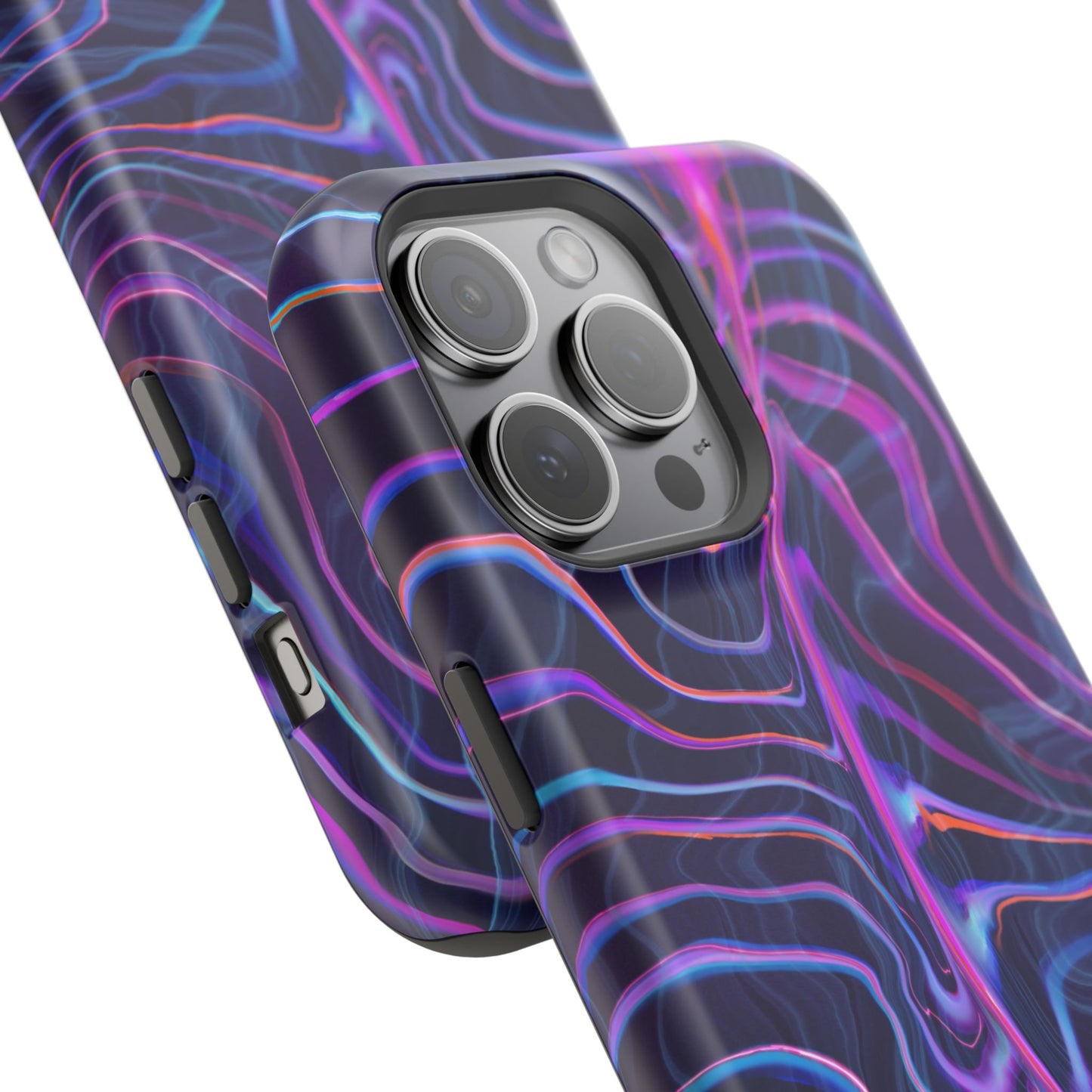 Electric Wave Magnetic Tough Case - Vibrant Phone Protection