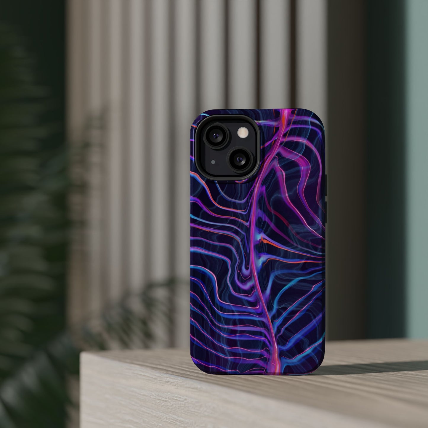 Electric Wave Magnetic Tough Case - Vibrant Phone Protection