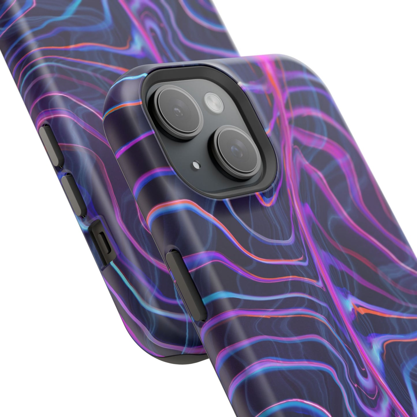 Electric Wave Magnetic Tough Case - Vibrant Phone Protection