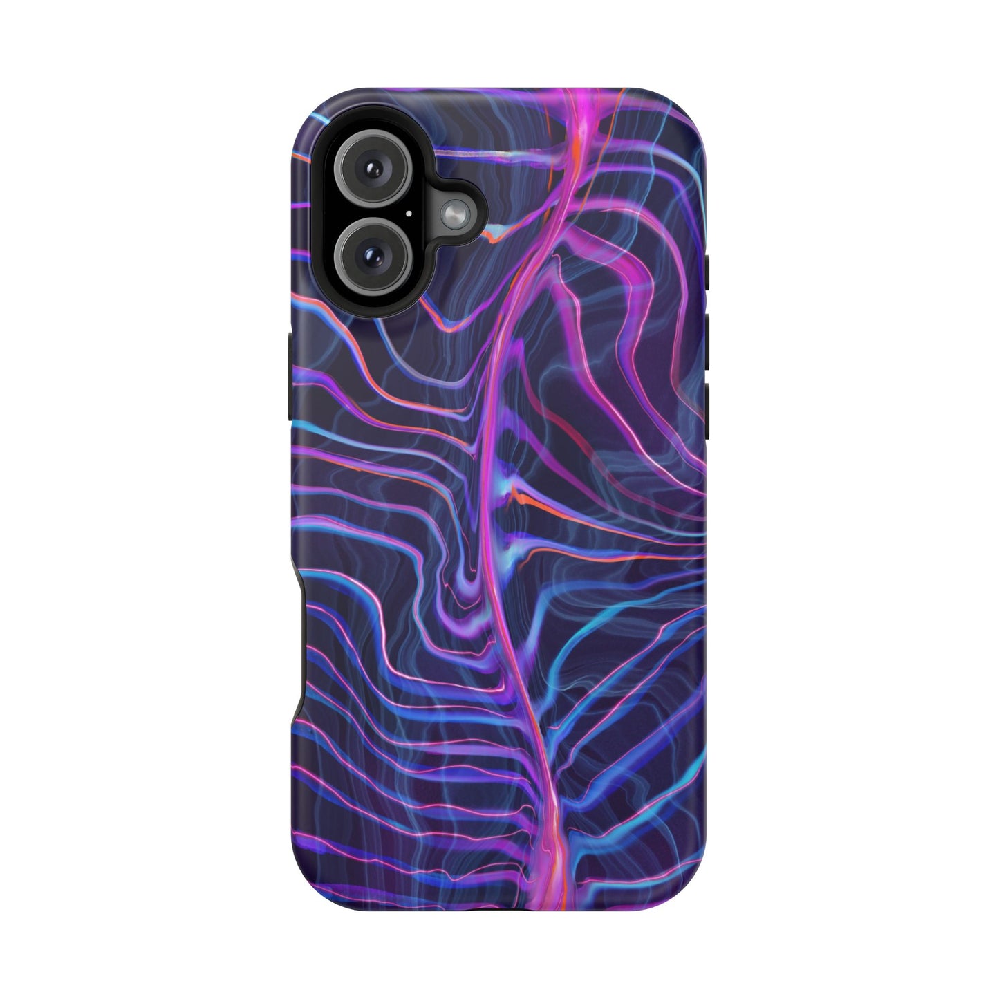 Electric Wave Magnetic Tough Case - Vibrant Phone Protection