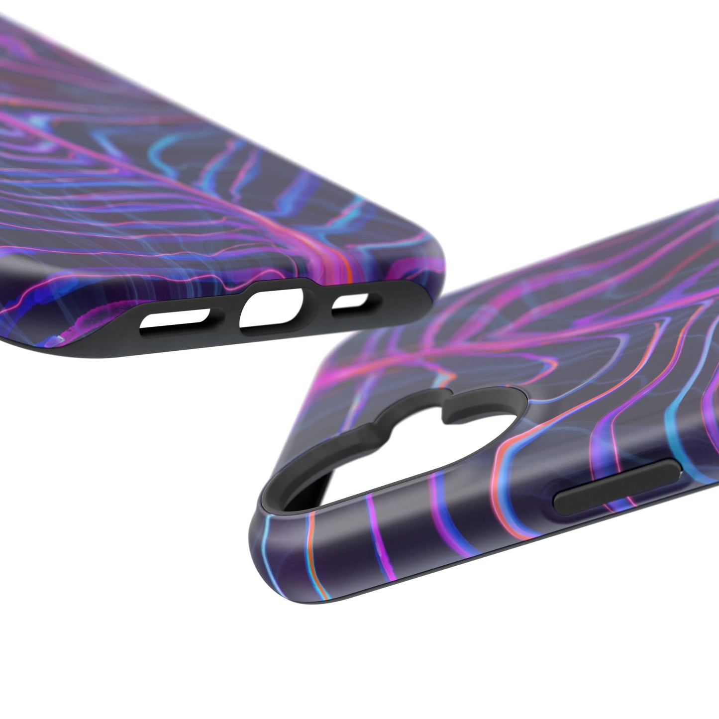 Electric Wave Magnetic Tough Case - Vibrant Phone Protection