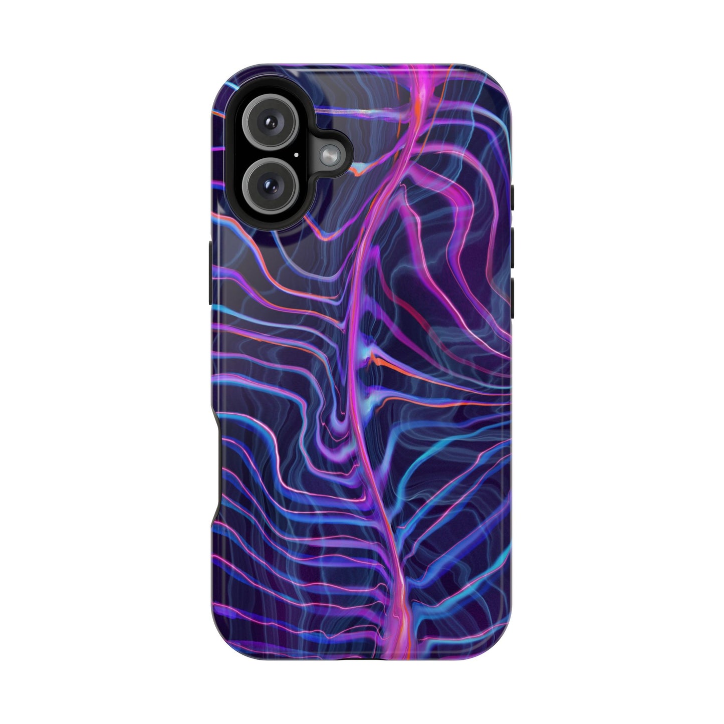 Electric Wave Magnetic Tough Case - Vibrant Phone Protection