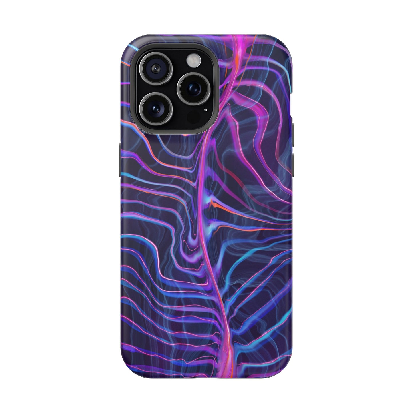 Electric Wave Magnetic Tough Case - Vibrant Phone Protection