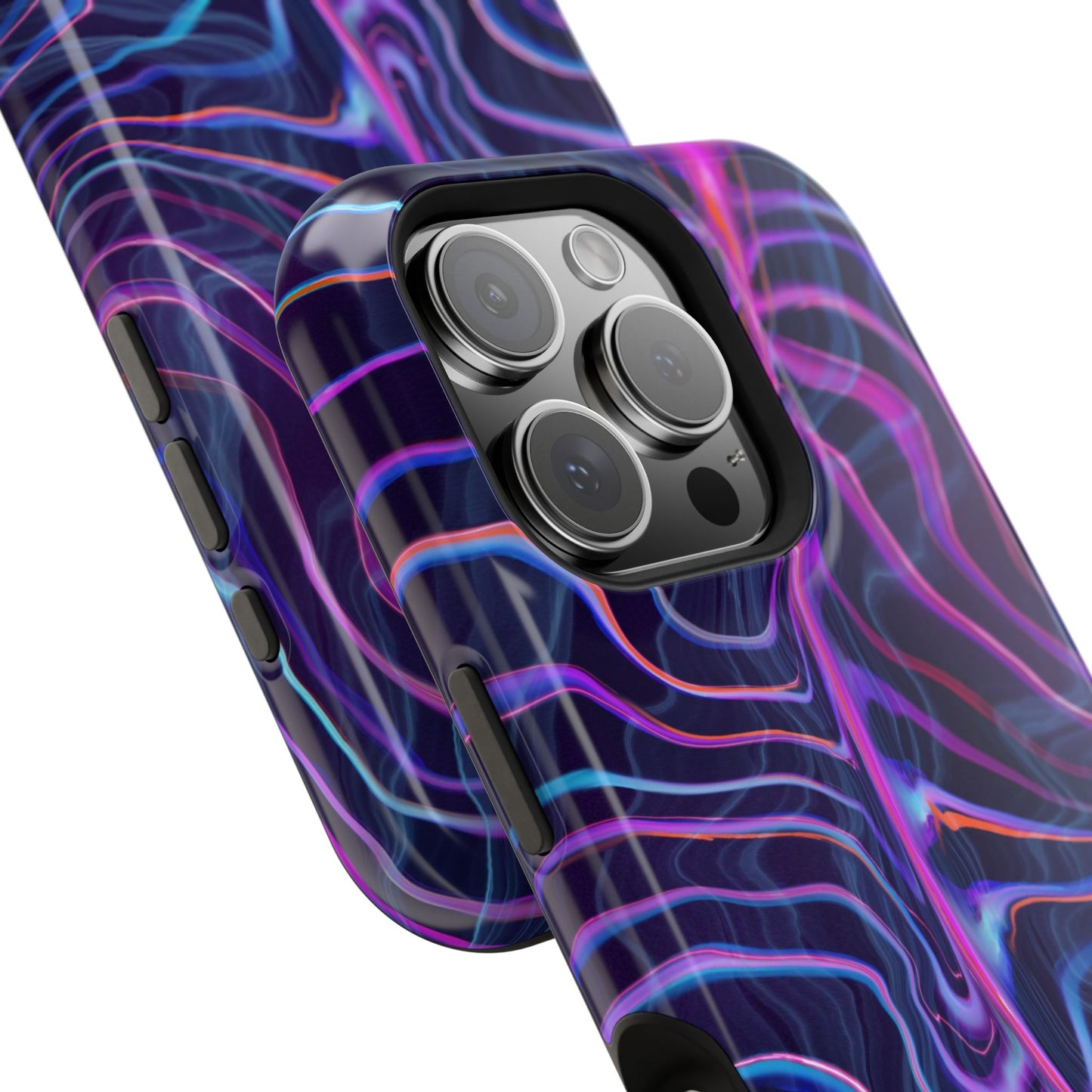 Electric Wave Magnetic Tough Case - Vibrant Phone Protection