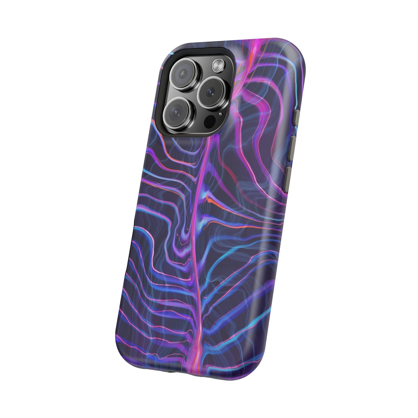 Electric Wave Magnetic Tough Case - Vibrant Phone Protection