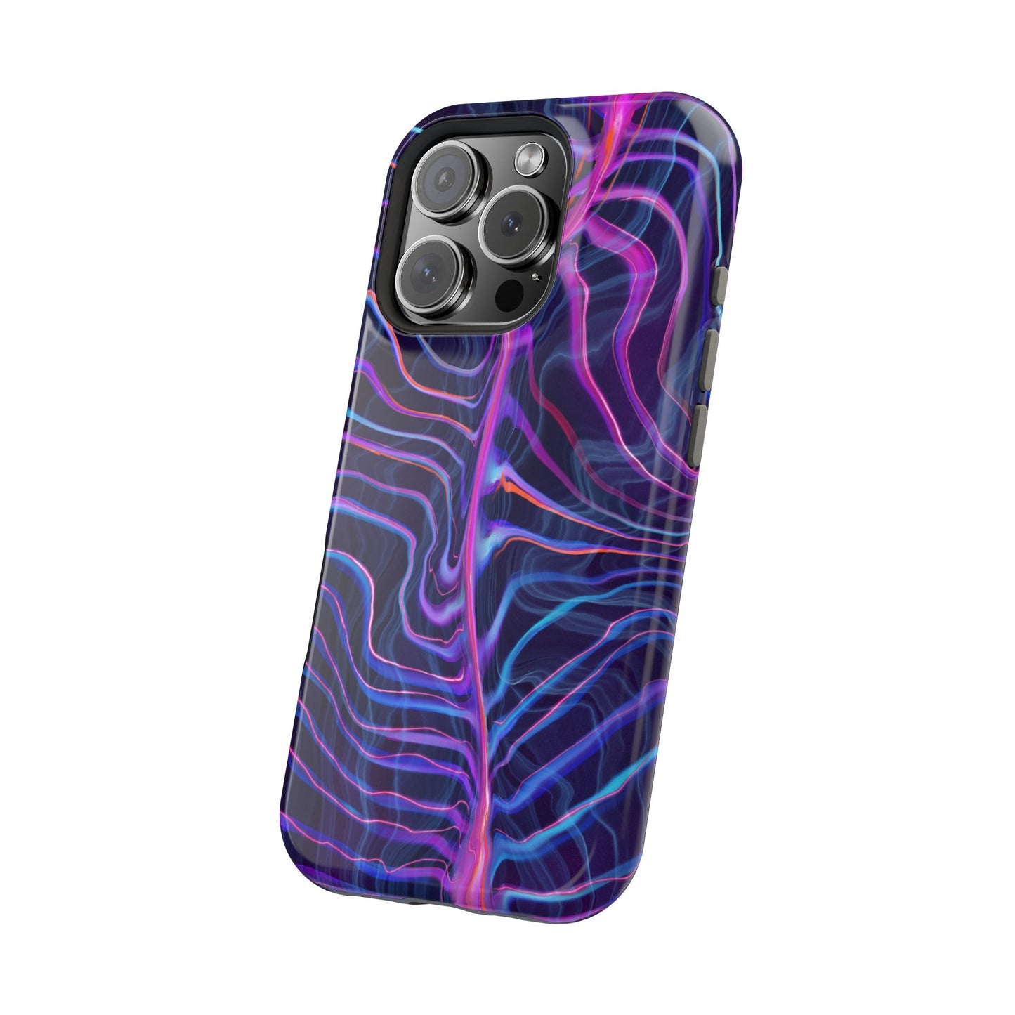 Electric Wave Magnetic Tough Case - Vibrant Phone Protection