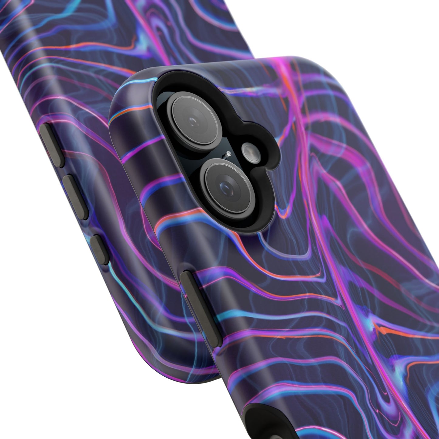 Electric Wave Magnetic Tough Case - Vibrant Phone Protection