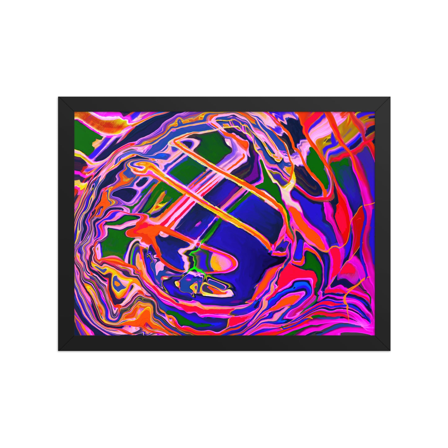 Abstract 2021 by Bryan Dodson Framed Art Print on Paper 12x16