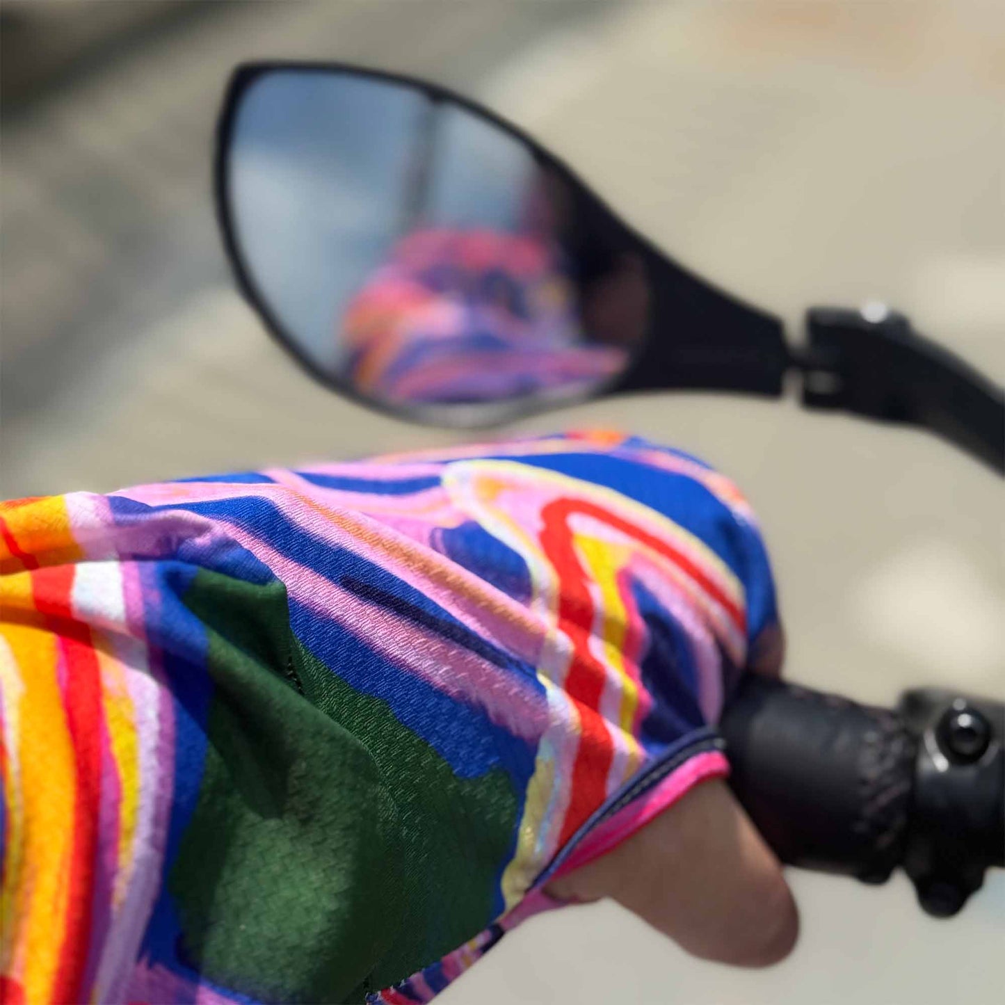 Hooded UPF 50 Sun Protection Abstract Jacket
