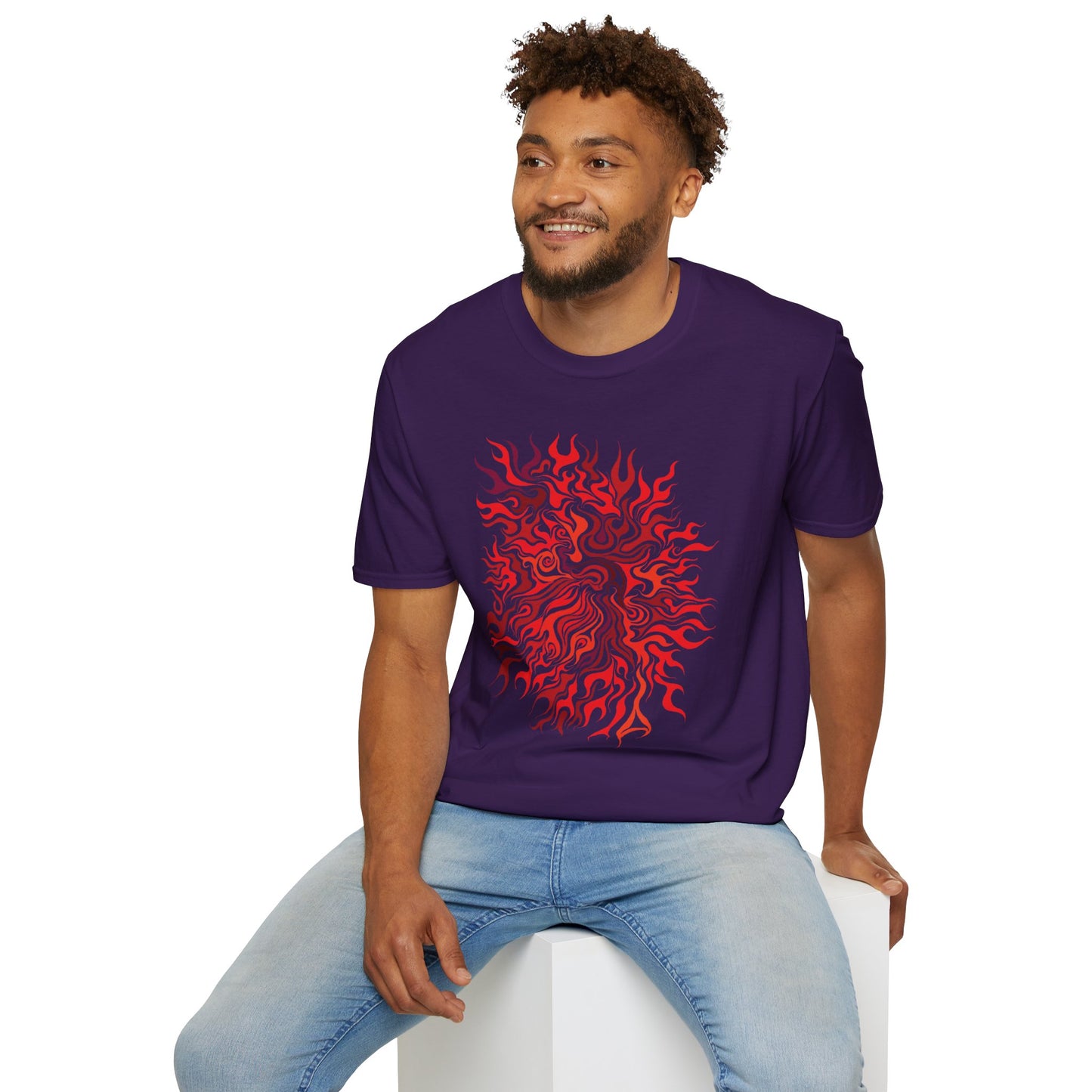 Clarity by Bryan Dodson Vibrant Graphic Softstyle T-Shirt