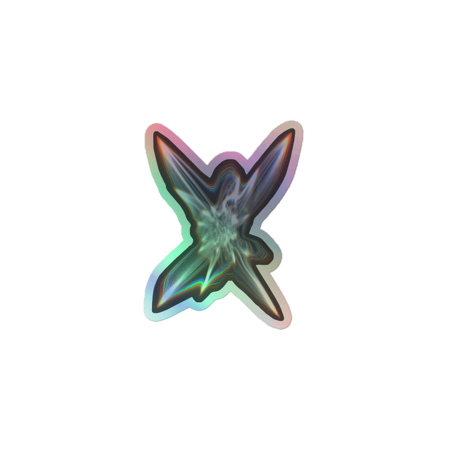 The Light Within Holographic sticker